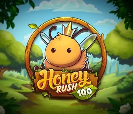 Honey Rush 100 slot logo by Play’n GO at F7 Casino